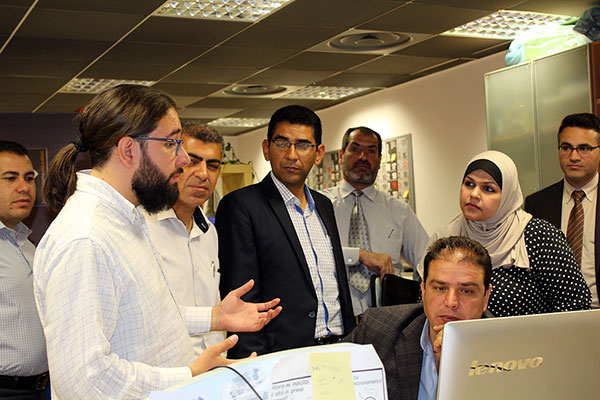 Delegazione palestinese al Technest
