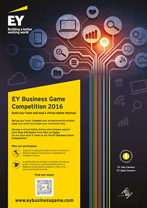 EY Business Game Competition 2016 - ITALY OPENS TO EUROPE