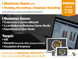 Webinar "I Business Game per il Training, Recruiting e Employer Branding!"