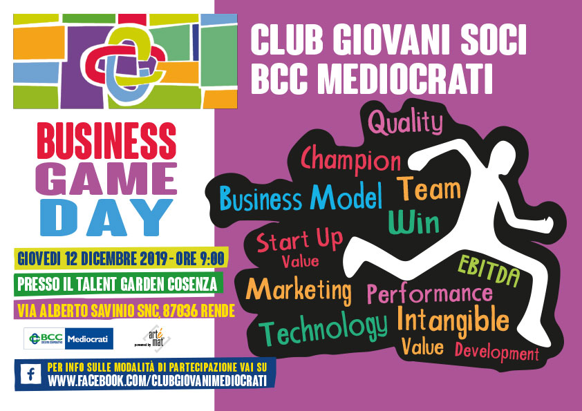 Artémat ha gestito il Business Game per i Giovani Soci BCC Mediocrati.